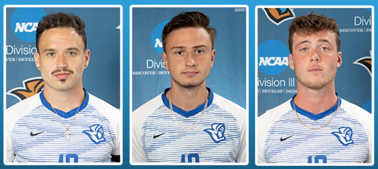 Three Men's Soccer Players Earn College Sports Communicators Academic All-District® Honors