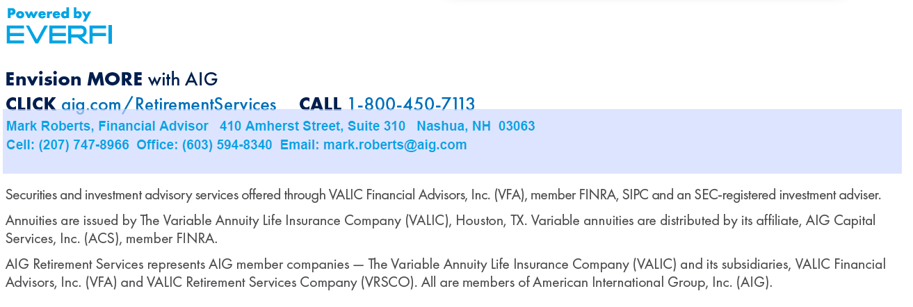 AIG Oct 2022 newsletter footer