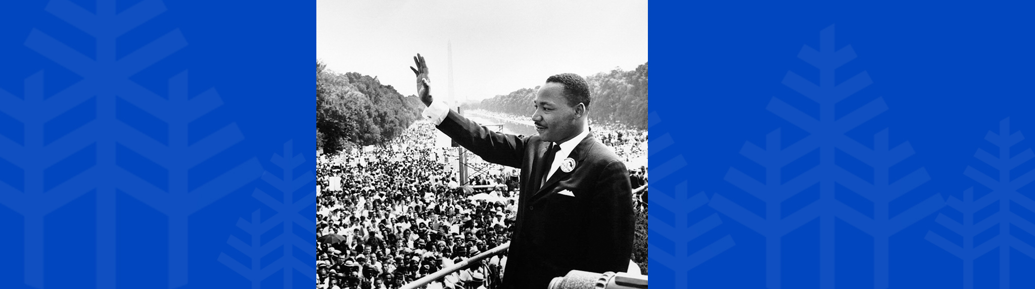 Martin Luther King Jr Day events banner