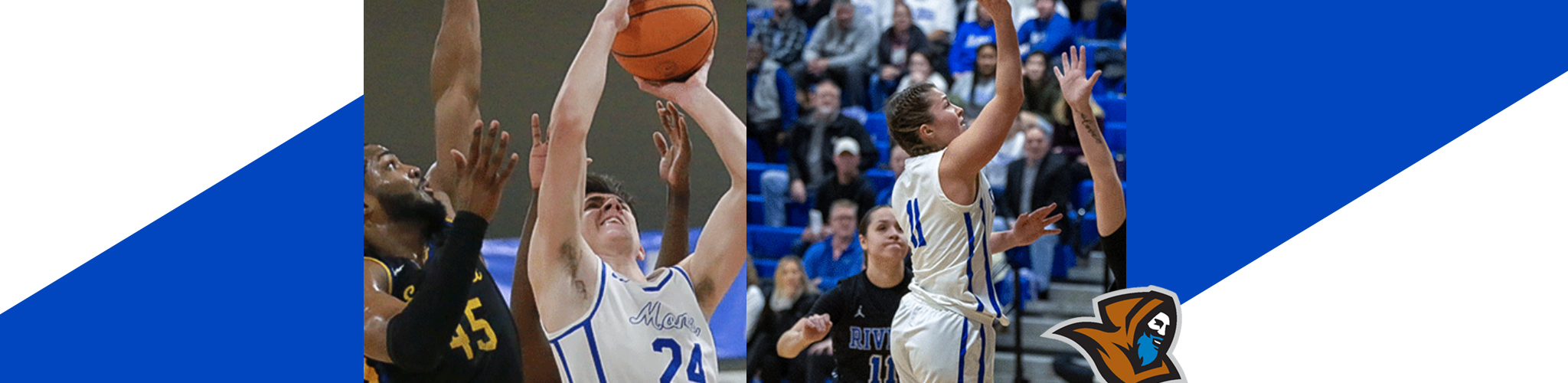 Men's and women's basketball teams play in the GNAC tournaments
