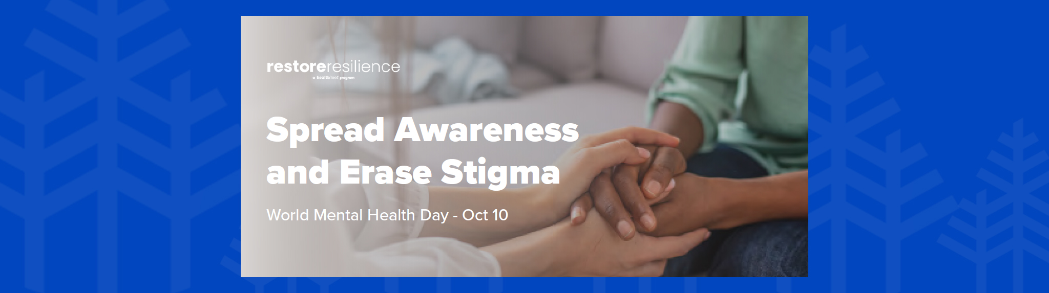 Restore Resilience mental health day banner
