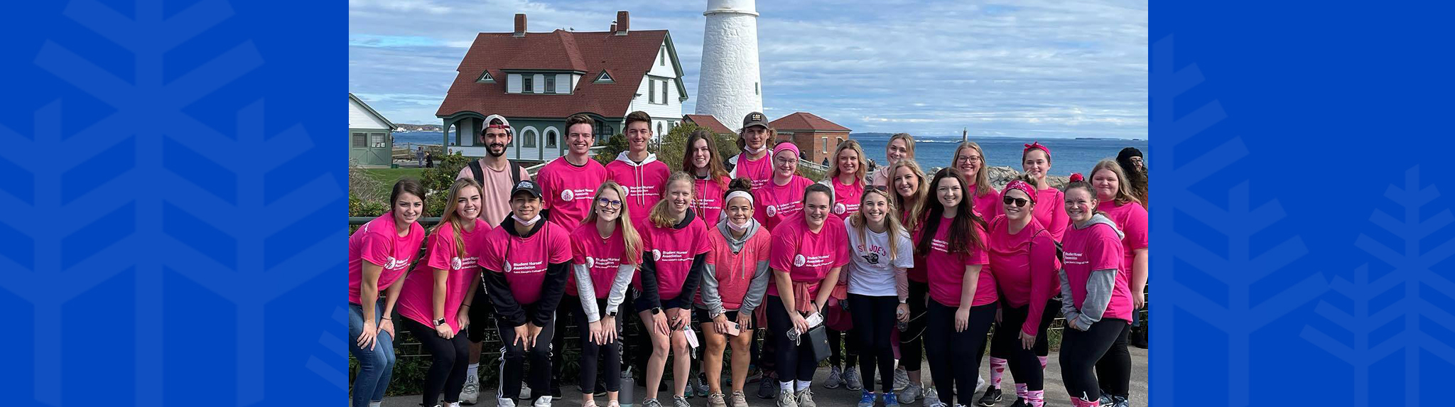 SNA group shot from 2021 American Cancer Breast Cancer walk