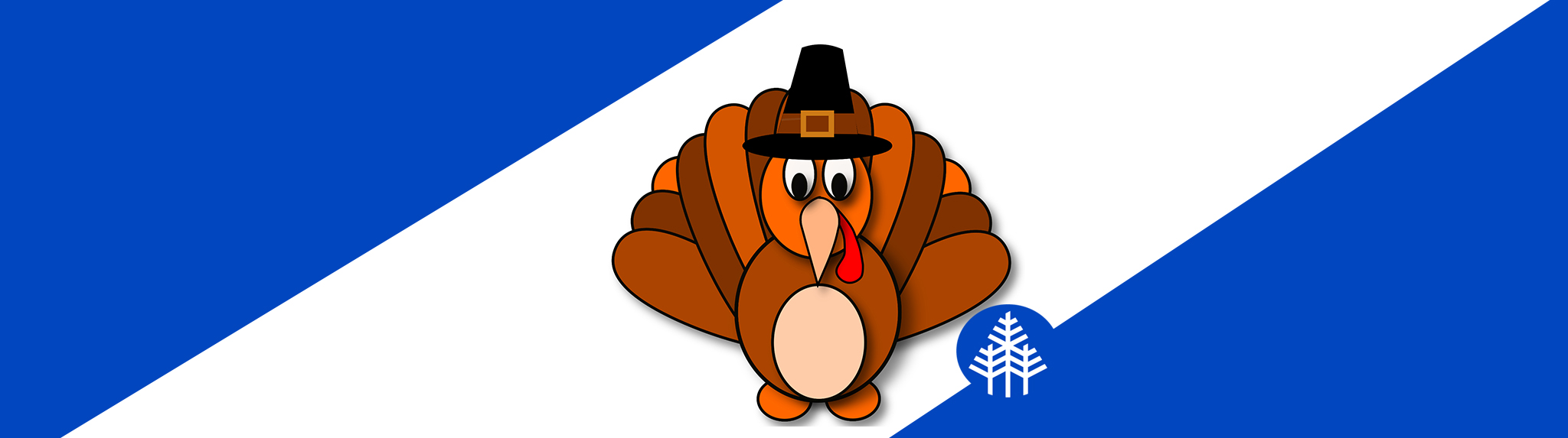 Thanksgiving turkey banner