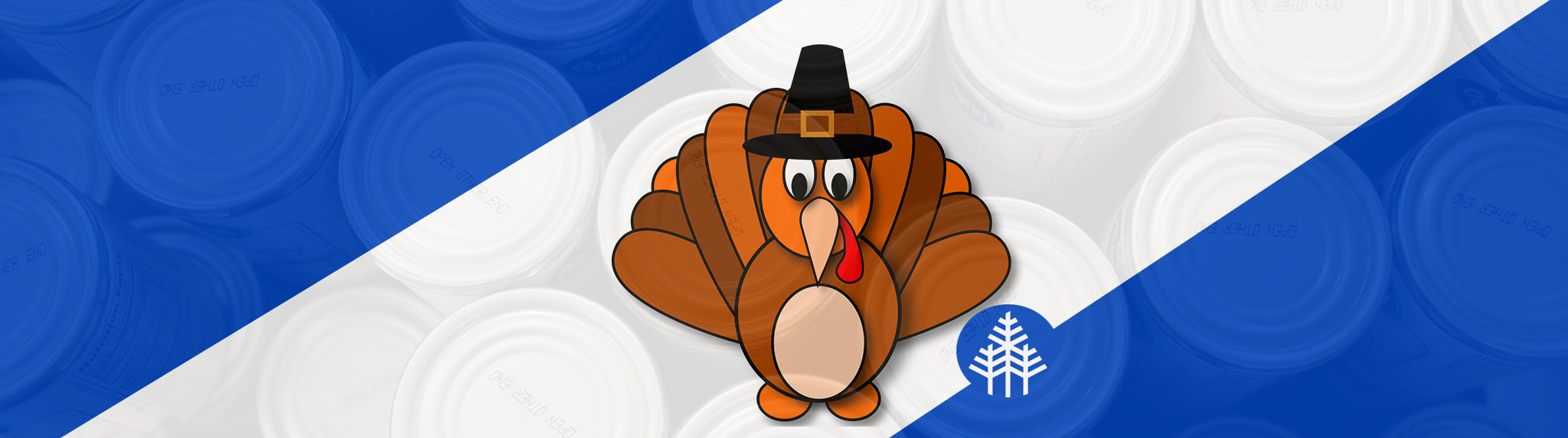 Thanksgiving turkey banner