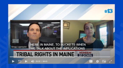 Tribal sovereignty in Maine - mySJC Dashboard