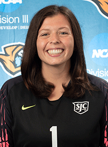 Carly Downey, women's soccer goalie