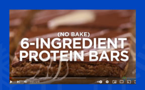 protein bar banner