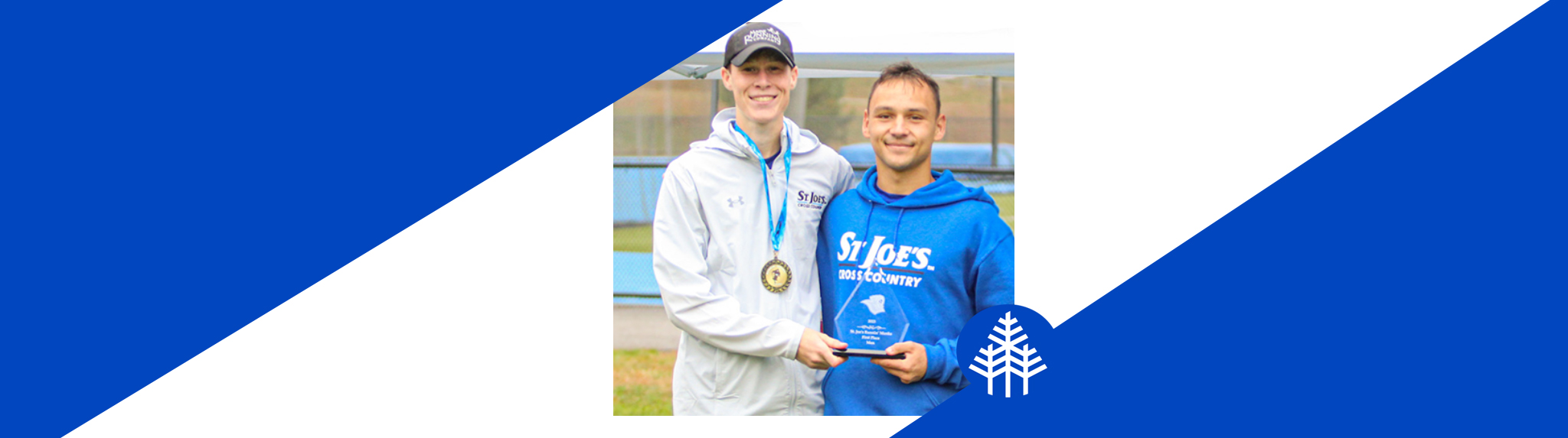 men's cross country win the runnin' monks title