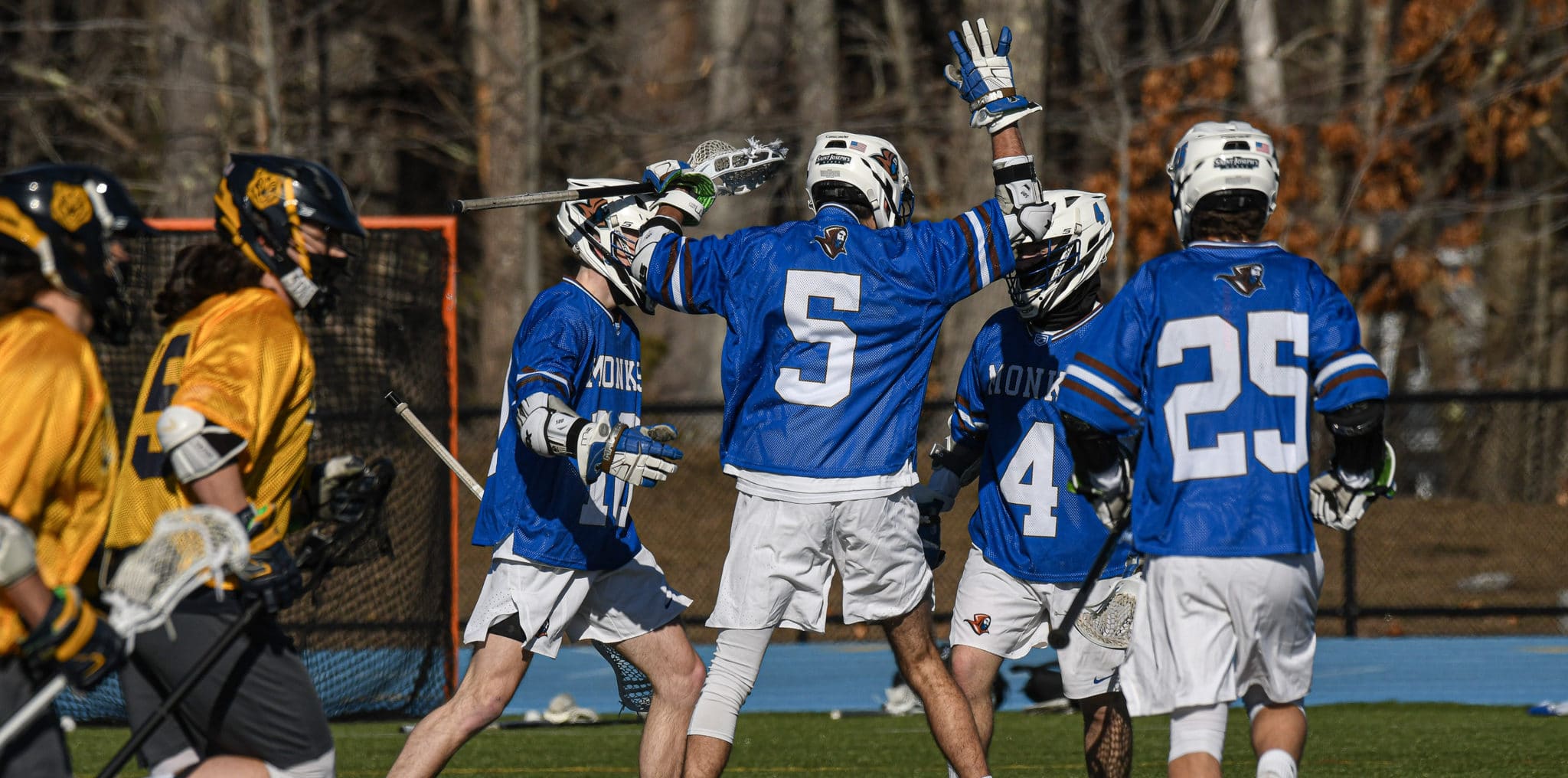 Men's lacrosse players