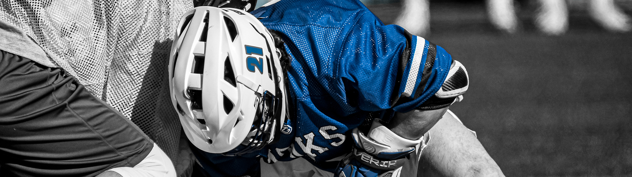men's lacrosse player