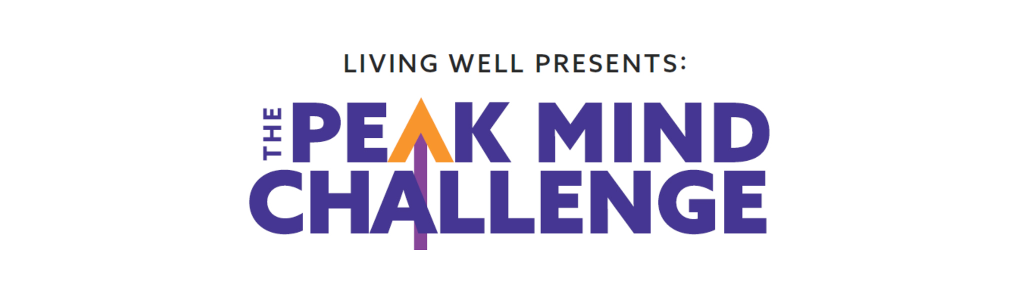 Peak Mind Challenge banner