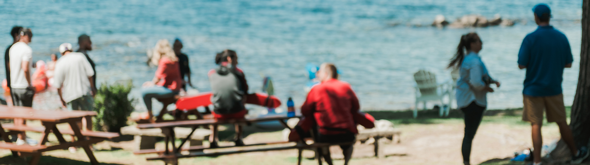 Summer at the beachfront